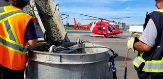 Port of Belledune - Aerial Delivery 